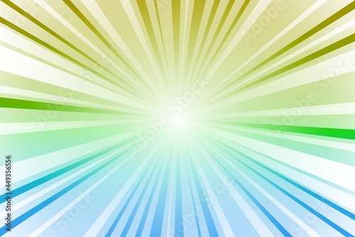 Abstract background with sun rays. Summer vector illustration