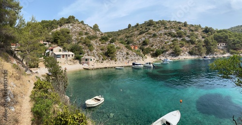 Fototapeta Naklejka Na Ścianę i Meble -  Gornja Krusica bay, Solta island - Croatia