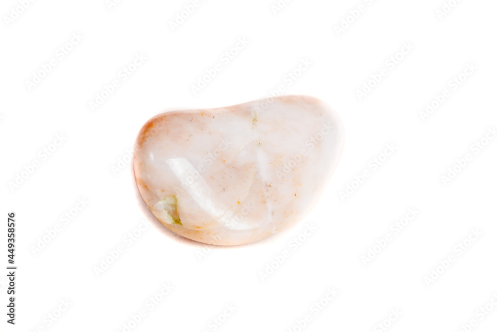 Macro mineral stone jasper on a white background Macro mineral stone jasper on a white background