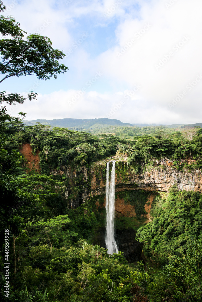  Chamarel-Wasserfall