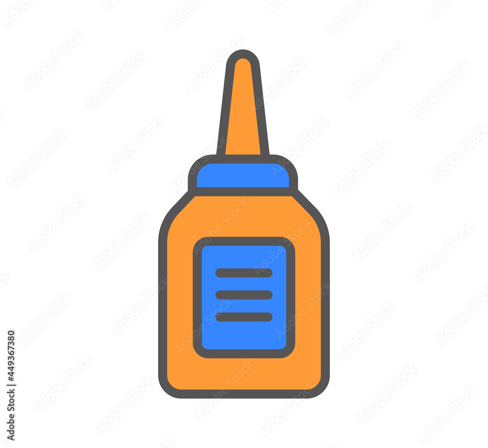 glue icon vector illustration concept glue icon vector illustration concept
