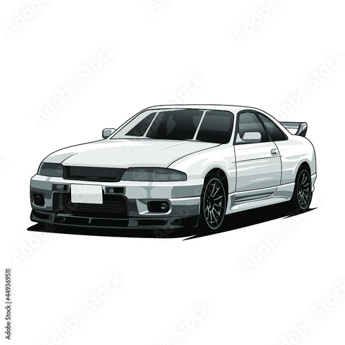 car sport vector illustration