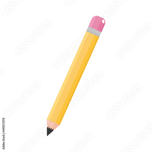 pencil with rubber