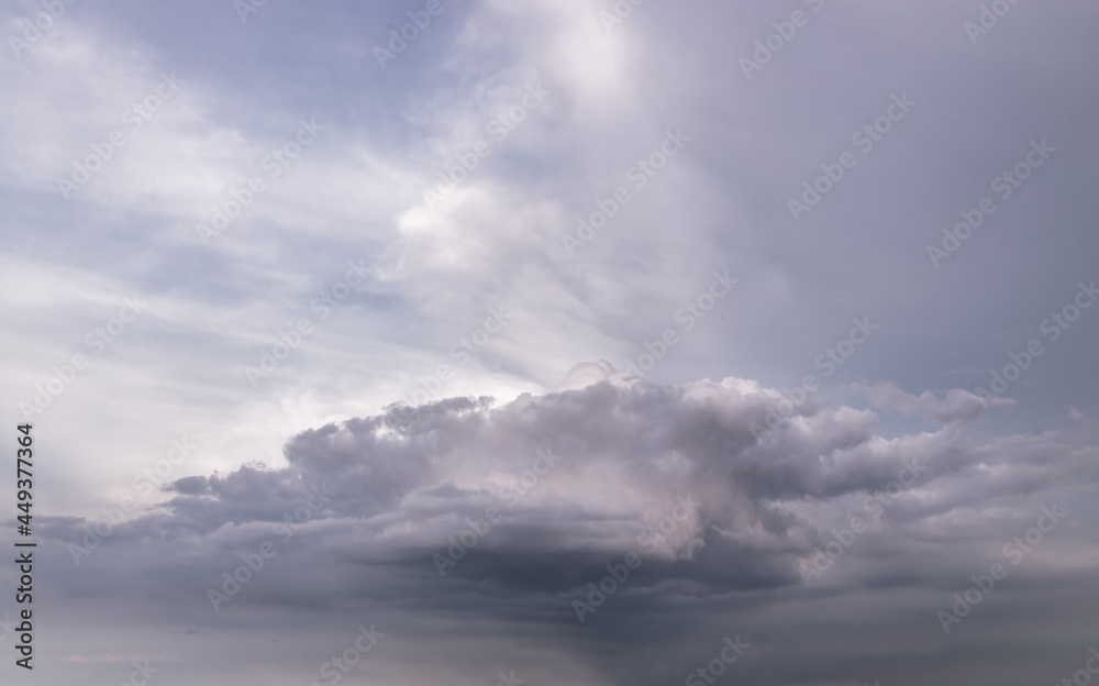 The sun shines through the clouds in the sky. The shape of the clouds evokes imagination and creativity. They can be used as wallpapers that look amazing. Copy space, No focus, specifically. The sun shines through the clouds in the sky. The shape of the clouds evokes imagination and creativity. They can be used as wallpapers that look amazing. Copy space, No focus, specifically.