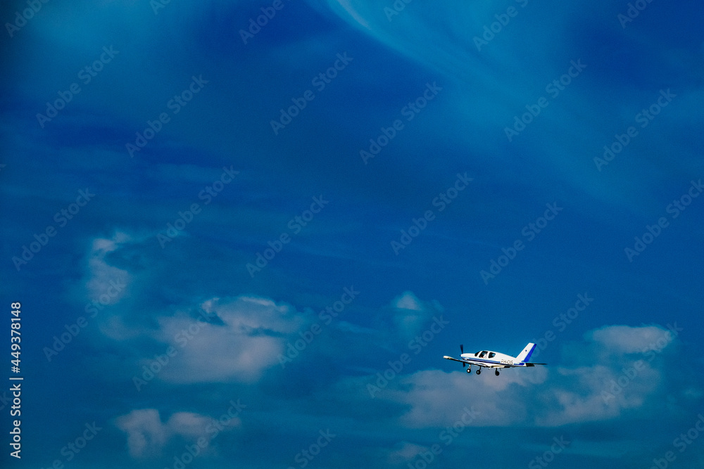 Obraz premium Lelystad Airport, Flevoland Province, The Netherlands
