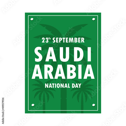 poster 23th september saudi arabia