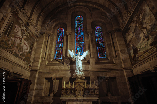 interior of the church