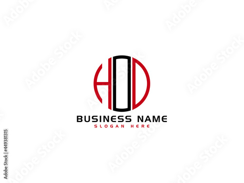 Creative HOD Logo Letter Vector Image Design For Your Business