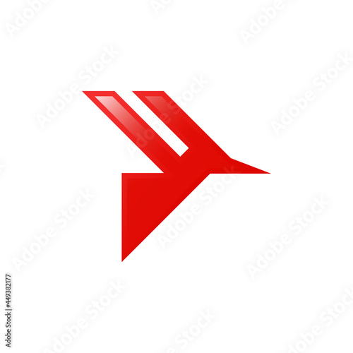 Flying Bird logo   icon design