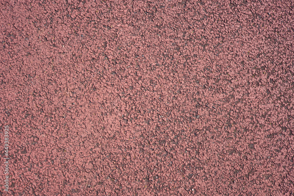 Fototapeta premium Red Rubber Tennis Court Floor Surface