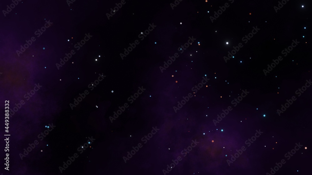 Fototapeta premium purple nebula