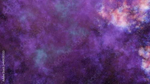 Fototapeta Naklejka Na Ścianę i Meble -  violet nebula