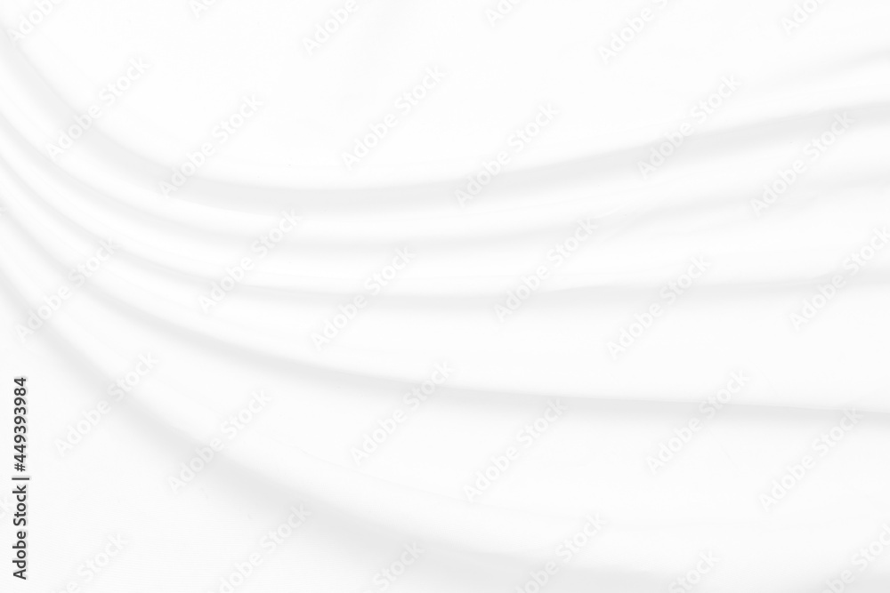 white cloth background soft wrinkled fabric patrem and surface white cloth background soft wrinkled fabric patrem and surface