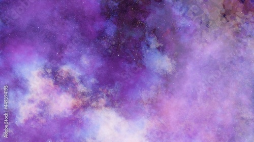 Fototapeta Naklejka Na Ścianę i Meble -  purple nebula