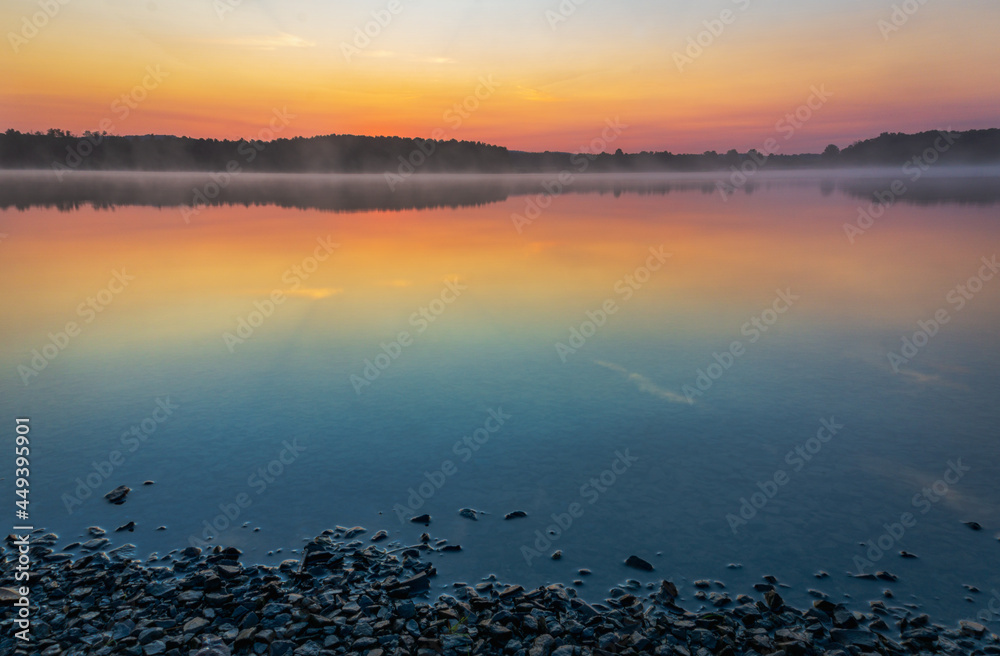 Fototapeta premium Golden Hour Sunrise