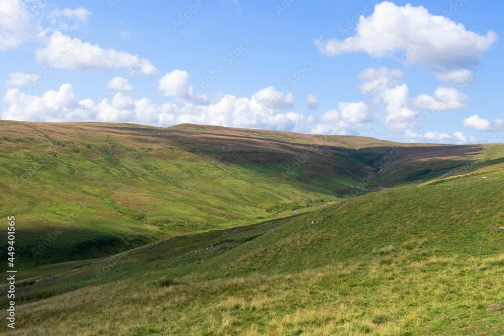 Great Shunner Fell, Hardraw, Wensleydale, Yorkshire Dales, England.