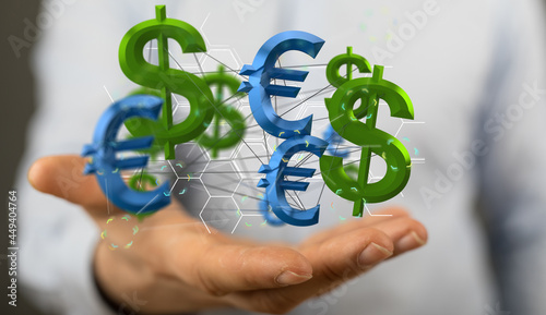 Main world currency theme d...