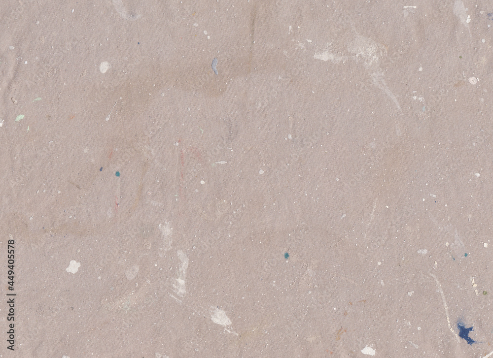 Dust Sheet With Splattered Paint Dust Sheet With Splattered Paint