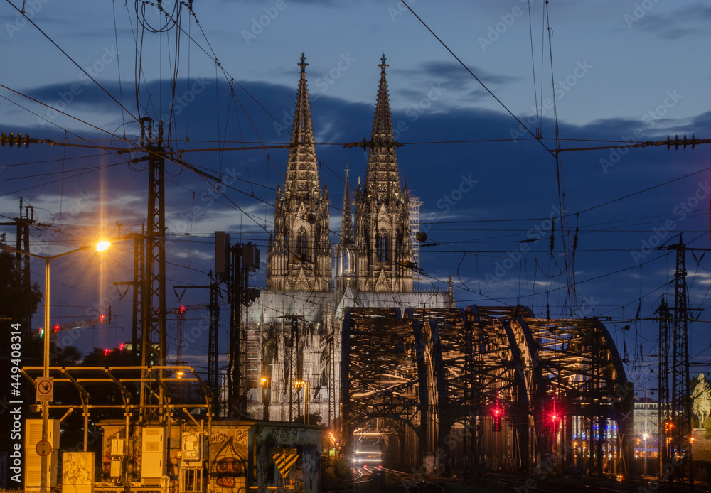 Köln: Dom in der 