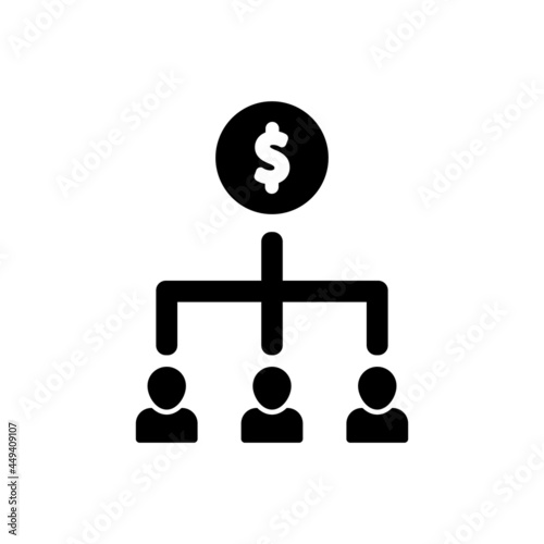Crowd funding icon