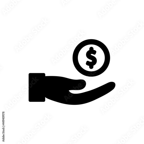 Donation funding icon