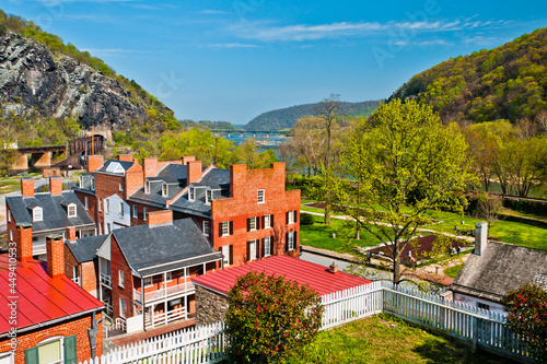 View of Town from Harper House, Harpers Ferry, WVA