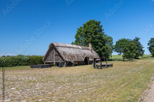 The medieval castle of Glimmingehus in the Scania region of Sweden