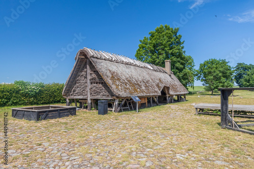 The medieval castle of Glimmingehus in the Scania region of Sweden