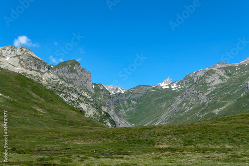 Mountain landscape in summer.