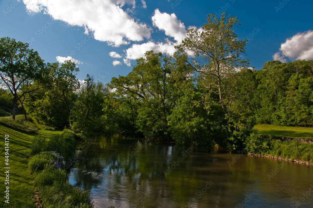 Photo of Antietam Creek, Antietam National Battlefield, Maryland USA