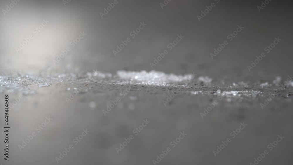 Person snorting cocaine with a Hundred Dollar Bill. Meth, Close Up on Reflective Counter vídeo de Stock | Adobe Stock