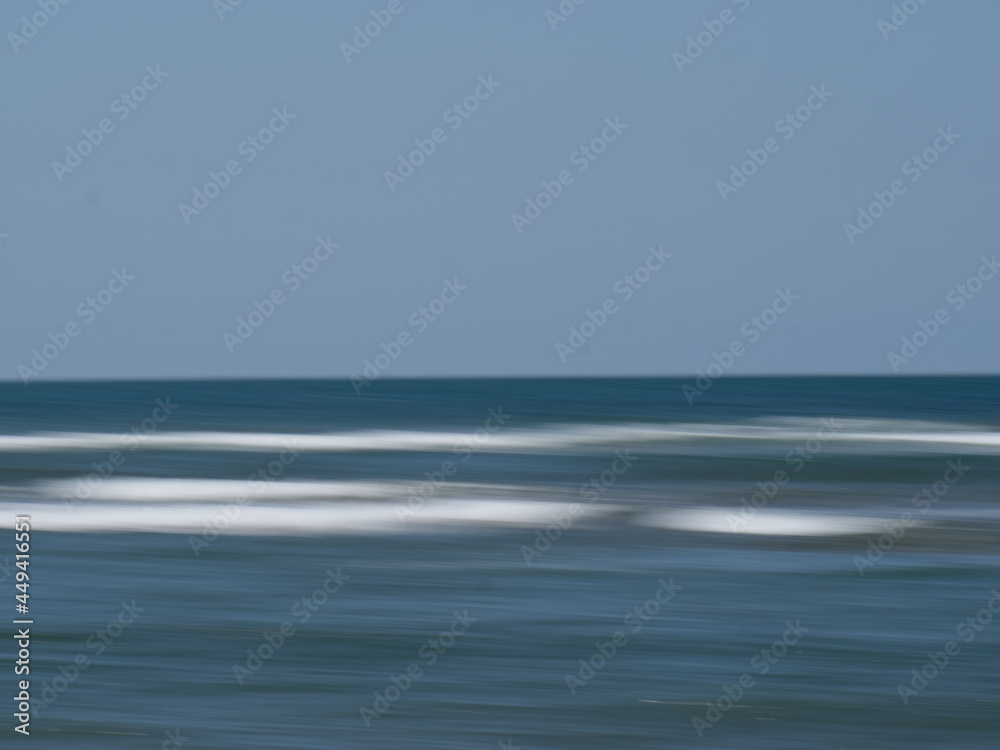 Obraz premium Waves. Impressionist abstract background.