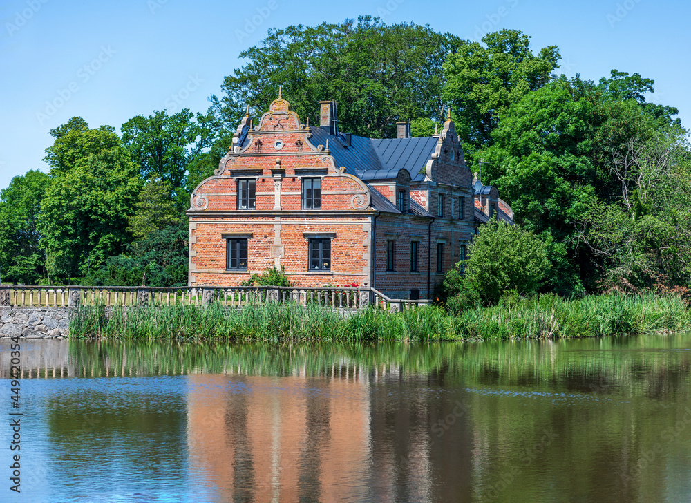 Marsvinsholm's Mansion in southern Sweden Marsvinsholm's Mansion in southern Sweden