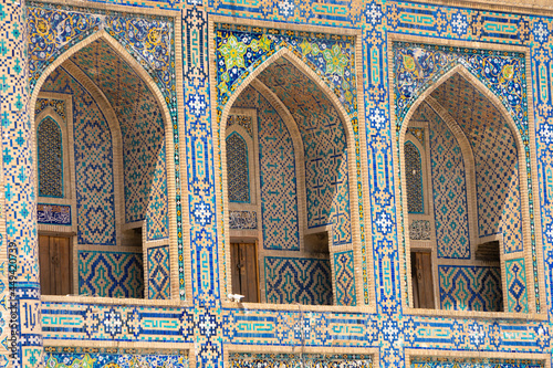 Mausoleums and madrasahs in the city of Samarkand, Uzbekistan. Place where Tamerlane and Ulykbek lived, Central Asia