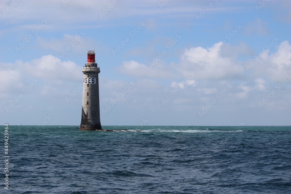 Promenade à proximité du phare des Barges (près des Sables-d'Olonne en Vendée)