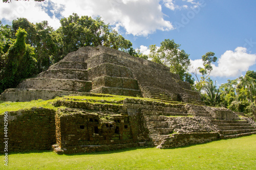 Mayan pyramid of Lamanai, Belize