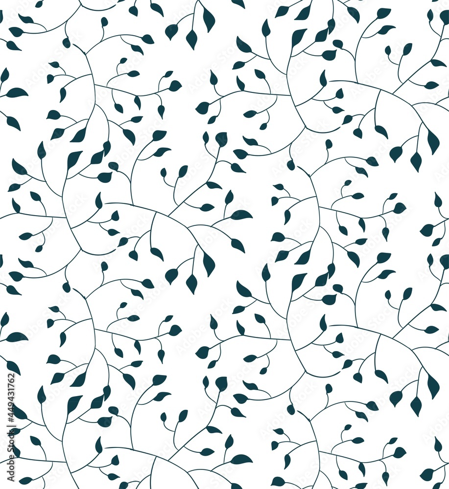 eco natural vector siple seamless pattern