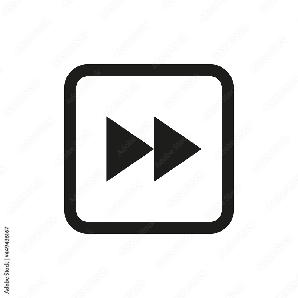 Next or Forward icon design, isolated on white background. from multimedia icon collection. vector illustration eps10 Next or Forward icon design, isolated on white background. from multimedia icon collection. vector illustration eps10
