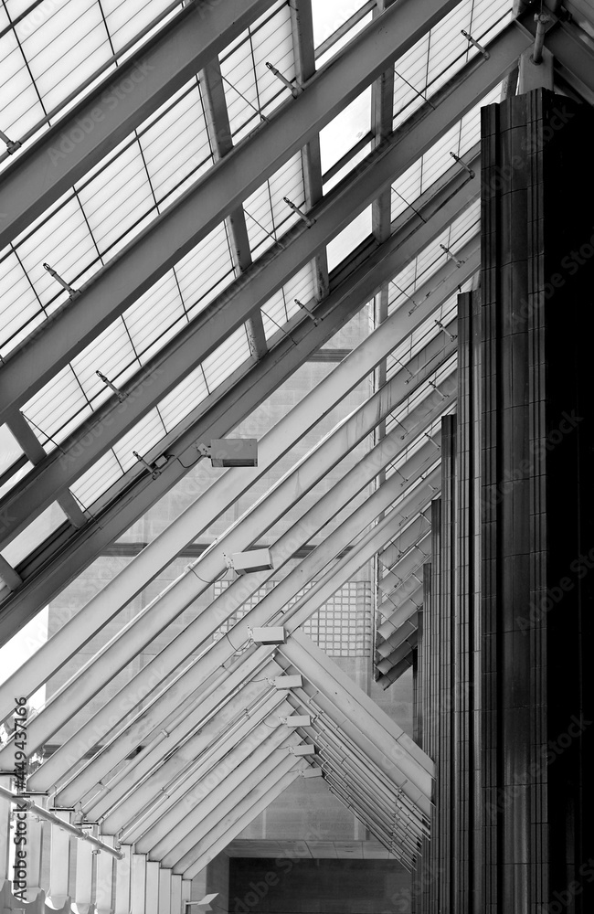 Obraz premium Black and White Architecture 