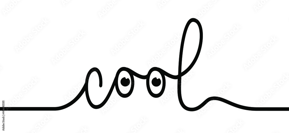 Slogan cool with happy face. Vector success quotes for banner or card Relaxing and chill, motivation and inspiration message. Be cool quote. Slogan cool with happy face. Vector success quotes for banner or card Relaxing and chill, motivation and inspiration message. Be cool quote.