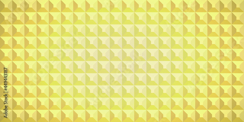 Golden geometric background. Vector illustration. 