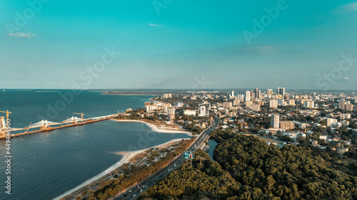 Aerial view of Dar es Salaam city © STORYTELLER