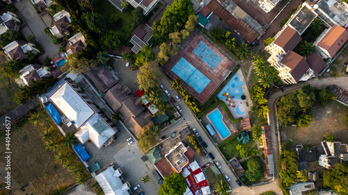 Aerial view of Dar es Salaam city