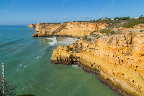 Cliffs in the Coast of Algarve