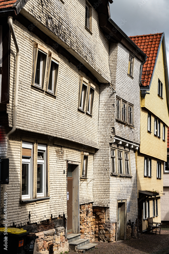 Fototapeta premium Gassen in der Altstadt von Alsfeld