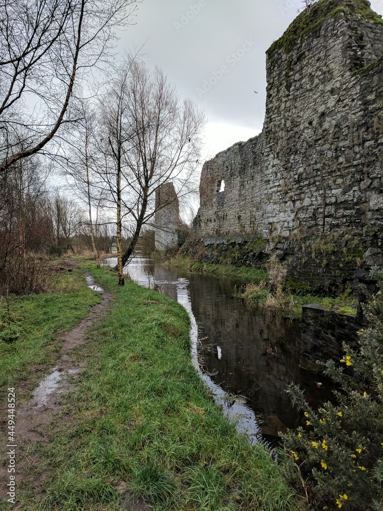 river and castle
