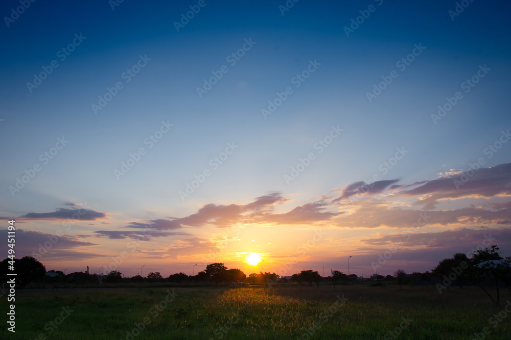 Pôr do sol