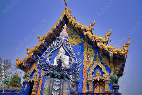 Suea Ten Temple, Blue Temple Chiang Rai, Thailand