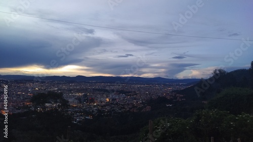 Mirador a Bogota desde la Calera