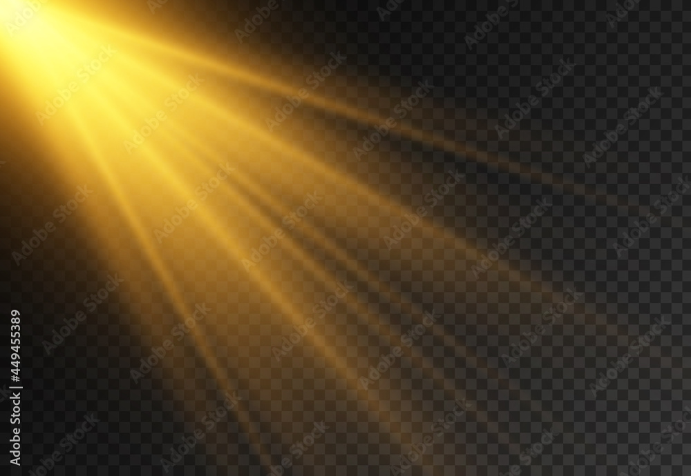 Sunlight with bright explosion, flare sun rays. Sunlight with bright explosion, flare sun rays.